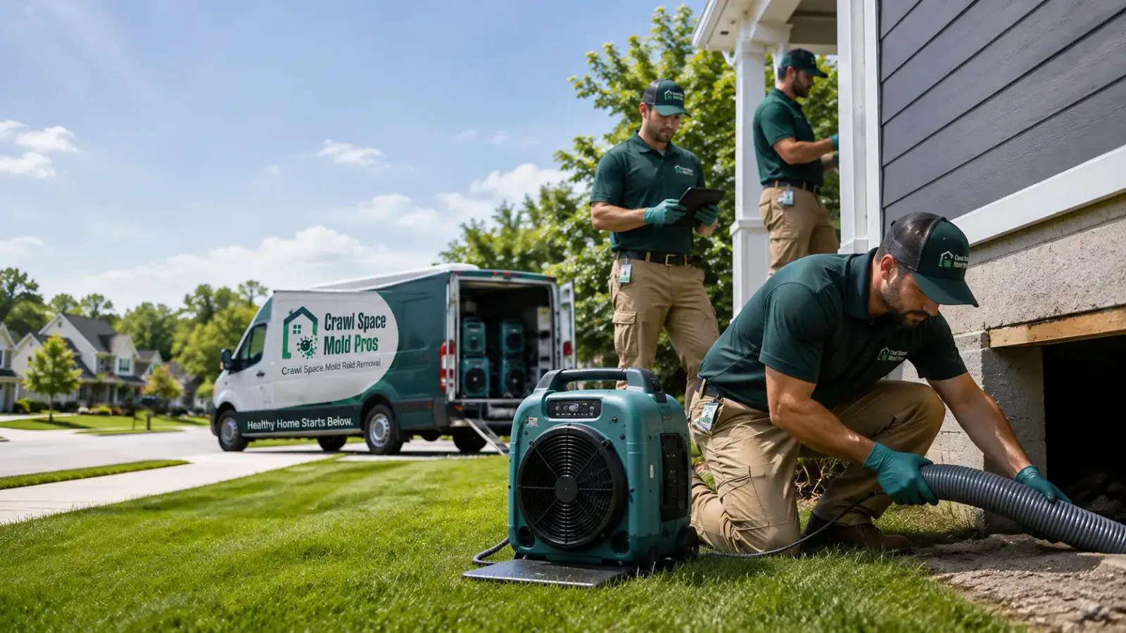 Crawl Space Mold Removal in Rhode Island